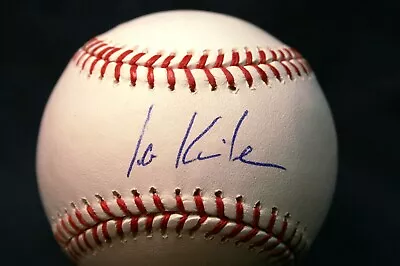 Ian Kinsler Autographed Signed Major League Baseball Oml Detroit Tigers Coa • $59.99