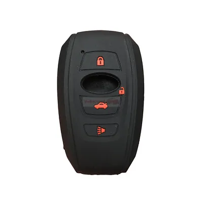 Fit Subaru Forester Ascent WRX 4 Button Smart Remote Key Fob Silicone Case Cover • $4.96