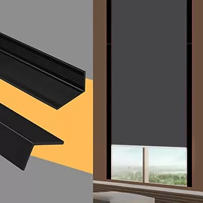 Window Light Blocker Blackout Pvc Strips For Blinds Gap Side Track Avoid Light L • $61.40