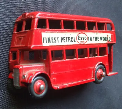 Vintage #7 Morestone British Double Decker Bus England ESSO Finest Petrol World • $12