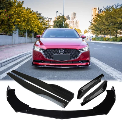 $45.61 • Buy For Mazda 2 3 5 CX-3 Front Bumper Splitter Spoiler Body Kit Side Skirt Rear Lip