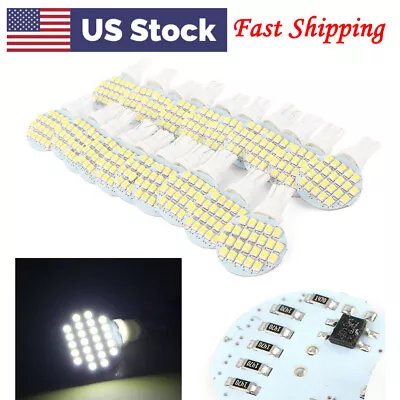 20x Warm White LED T10/921/194 24SMD RV Camper Trailer Interior Light Bulbs 12V • $13.32