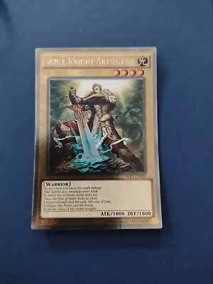 Yugioh: Noble Knight Artorigus Nkrt-en003 Limited Edition Platinum Rare Nm • £1.45