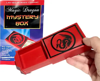 MAGIC DRAGON DRAWER BOX + 12 Easy Tricks Ideas Beginner Vanish Change Toy Money • $11.95