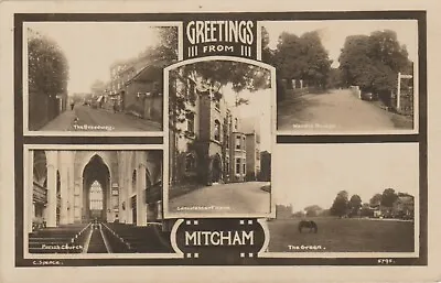 Mitcham Surrey England Real Photo Multi-view By C Spence Not Posted • $6.49