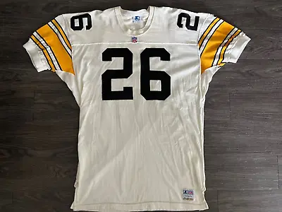 Rod Woodson Vintage Starter Durene Pro Cut Pittsburgh Steelers Jersey 48 • $249.99