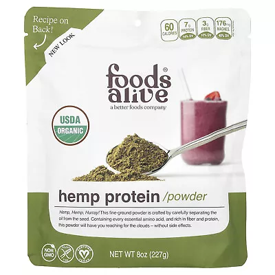 Hemp Protein Powder 8 Oz (227 G) • $14.57