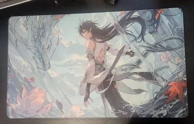 YuGiOh Playmat Blue DragonCCG TCG Mat Trading Card Game Mat Pad 13 • $40