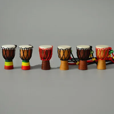 1:6 Scale Dollhouse Miniature African Drum Musical Instrument Doll Toy Accessory • $5.99