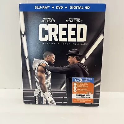 New Sealed Creed Blu-ray DVD Digital Copy Michael B. Jordan Sylvester Stallone • $4.99
