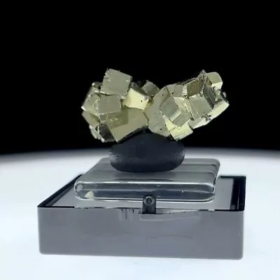 PYRITE: Borieva Mine Madan Bulgaria - Great Luster Sharp Crystals  - 360 Video • $15
