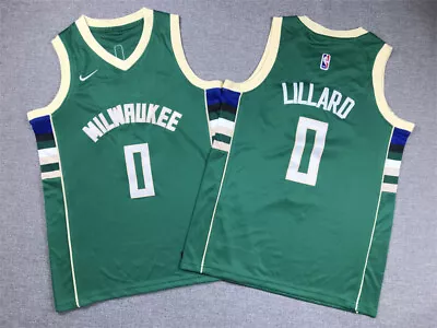 Milwaukee Bucks Damian Lillard Jersey (Youth Size) Brand New • $32.77