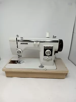 Vintage Novum New Mark IX Sewing Machine Janome Motor Semi Industrial • £149.99