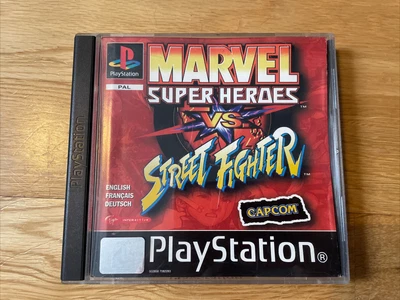 £46 • Buy PLAYSTATION 1 Marvel Super Heroes Vs Street Fighter