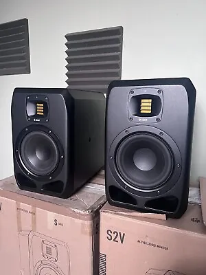 ADAM Audio - S2V 2-way Nearfield Studio Monitor PAIR MINT CONDITION • £2700