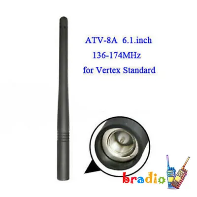 ATV-8A VHF Antenna For VX Standard VX231 VX261 VX264 VX829 VX900  VX929 Radio • $3.50