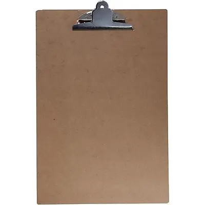 A3 Dark Brown Medium Density Fibreboard Clipboard Writing Drawing Accessories • £11.99