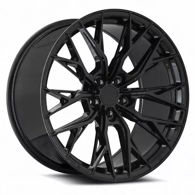 MRR Wheels Rim GF5 20x10 5x120 ET20 72.6CB Black • $385