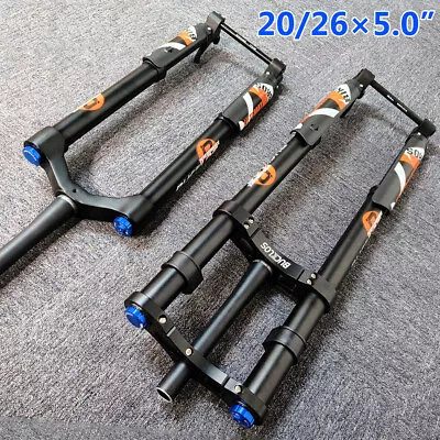 20/26*5.0  MTB/Fat/Snow/E-Bike Air Fork Tapered Suspension Fork 140/180mm Travel • $329.99