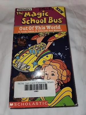 Magic School Bus Out Of This World (VHS) Ex Library Rental • $6.99