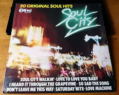 Various ‎– Soul City - 20 Original Soul Hits: Vinyl LP. K-Tel UK 1977. VG • £6.50