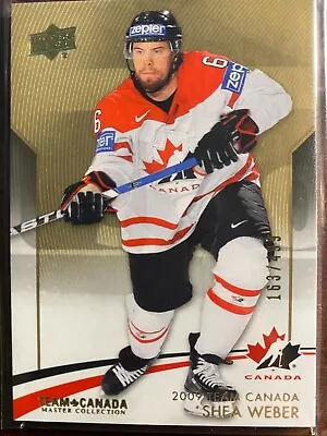 Shea Weber   #32..team Canada Master Collection...gold Exclusive ...163/499 • $9.46