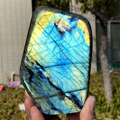 2.48LB Top Natural Labrador Flash Moonstone Quartz Crystal Mineral Specimen • $20.50