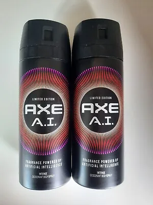 £15.54 • Buy AXIS 2x Deospray Intense Bodyspray A. I. 150ml *LIMITED EDITION* NEW & ORIGINAL PACKAGING 