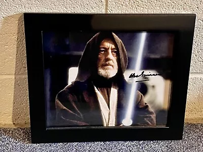 Star Wars Original Trilogy Alec Guinness Signed 8x10 Photo Kenobi Rare COA • $299.99