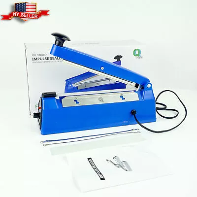 Impulse Sealer For Sealing Mylar PE PP Poly Bags W/ Replacement Wire & Teflon • $36.99