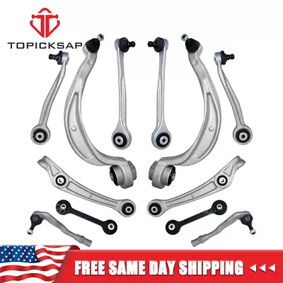 12PCS Fits AUDI A4 A5 Q5 8K 8R 8T B8 Control Arm Suspension Kit 8K0498998 • $169.99