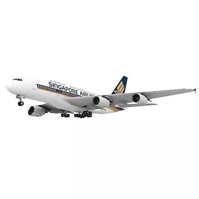 1/120 A380 Singapore Airlines Paper Model Aircraft Scene Home Unassembled DIY • $7.39