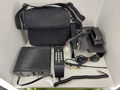 $39.99 • Buy Vintage Novatel Cellular Car Phone Model 8305A + Bag, Mounts, Pwr Cord, Antenna