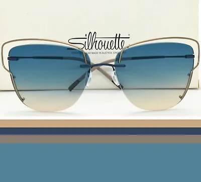 £127.69 • Buy Silhouette Rimless Sunglasses 8162 75 4540  59-17-140