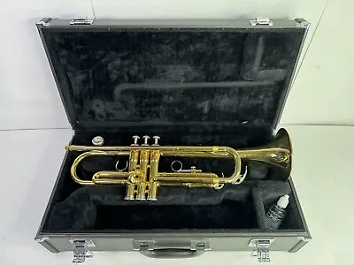 Yamaha YTR-2330 Standard Gold Trumpet W/ Hard Case + Mouthpiece • $449.99