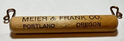 Meier & Frank Portland OR Department Store Wooden Advertising Bag Handle • $9.99