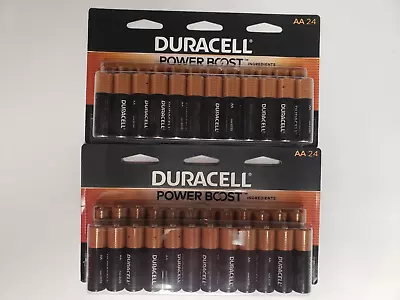 Duracell AA Alkaline Batteries Power Boost MAR 2035 - 48 Count Total • $24.99