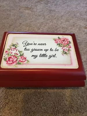 Collectors Danbury Mint Daughter Music Box And Necklace In Original Shipping Box • $11.50