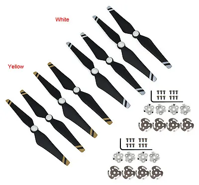 $20.98 • Buy Plastic 2*CW Propellers+2*CCW Propellers 9450 With Base For DJI Phantom 4 Drone