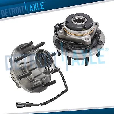 4WD Front Wheel Bearing And Hubs For Ford Excursion F-250 F-350 Super Duty SRW • $175.17