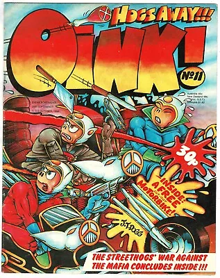 Oink Comic #11 20th September 1986 With Intact Cut-out Motorbike - Combined P&P • £2.75