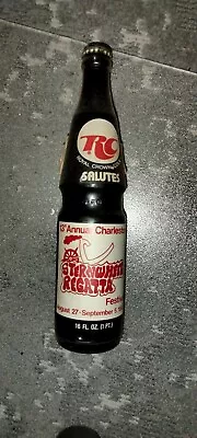 Vintage Charleston WV Rc Full Coke Bottle • $14.99