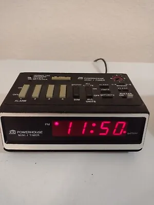 X10 Powerhouse MT522 Mini Timer Alarm Clock Programmable Controller • $22.99