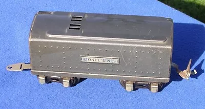 Pre-War Lionel 2689 Gunmetal Gray Tinplate Tender EX 1930s • $10.50