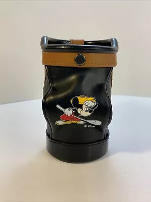 Walt Disney World Mickey Mouse Golf Bag Coozie Desk Pencil Drink Holder • $9.95