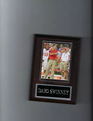 Dabo Swinney Plaque Clemson Tigers Ncaa Football • $3.99