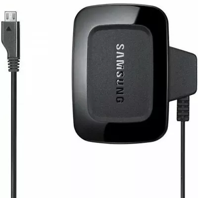 Genuine SAMSUNG MAINS CHARGER FOR GALAXY PHONES S2 S4 S6 S3 S2 J7 J5 J3 ALPHA • £8.99