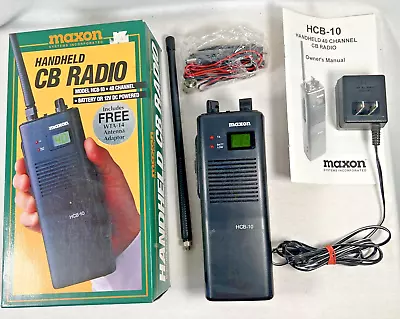 Maxon Hcb-10c  40 Channel Handheld 2-way Cb Radio • $30