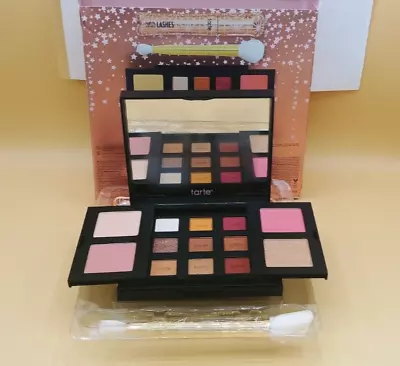 Tarte Limited Edition 3pc Treasures Collector's Set Palette Brush 100% Authentic • $107.59