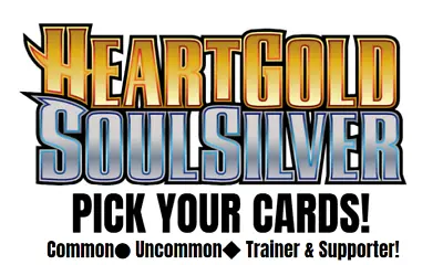 £1.75 • Buy Heart Gold & Soul Silver Pokemon Cards - Common, Uncommon, Trainer & Supporter